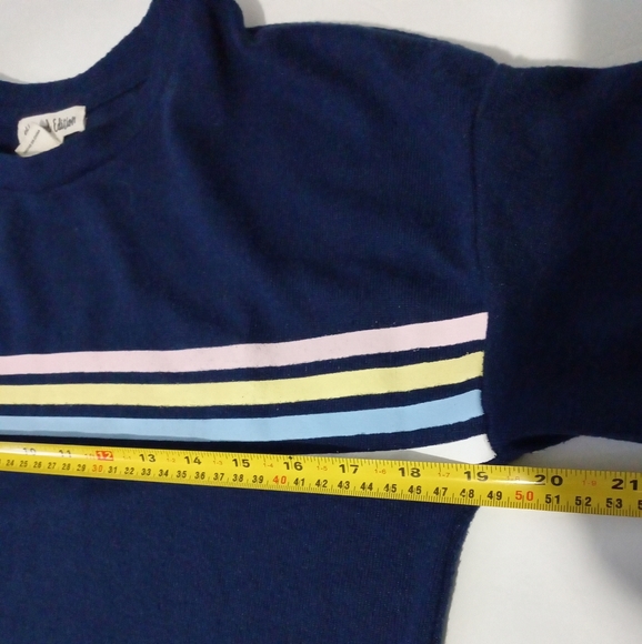 Weekend Edition Pullover Thin Sweater Womens Blue Size XS - Picture 3 of 6